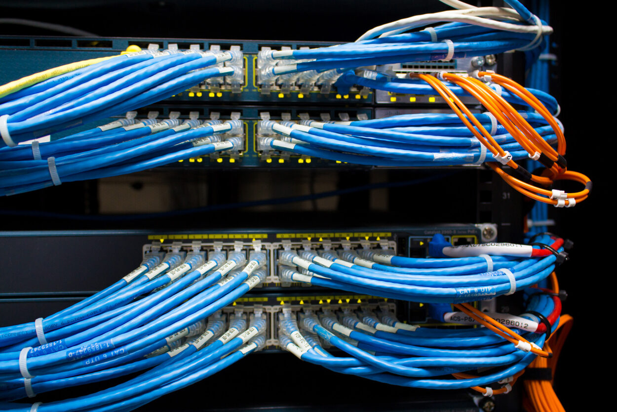 fiber optic cabling